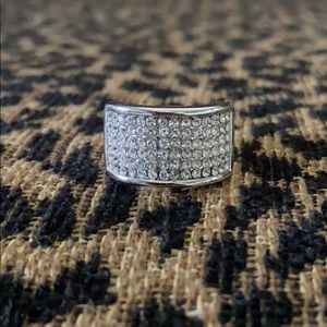Swarovski touchstone ring
